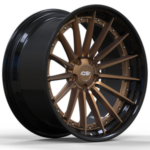 OS Forged Wheels Fi02 Bronze Black Lip