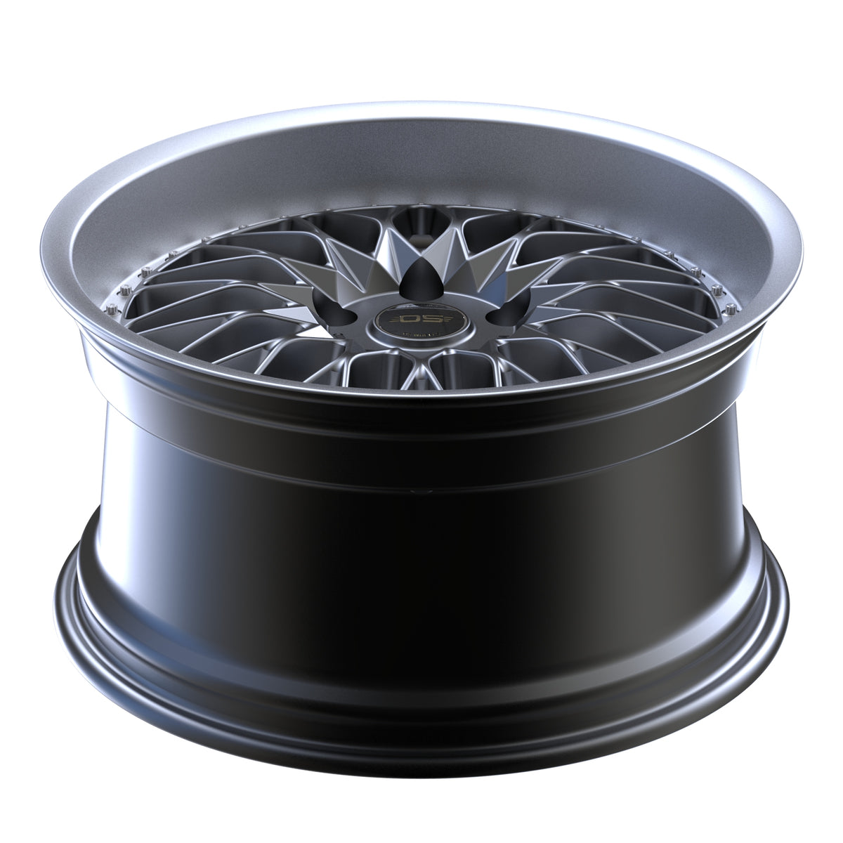 OS Wheels FR01 Flow Forged Hyper Black Machined Lip – OSWheels