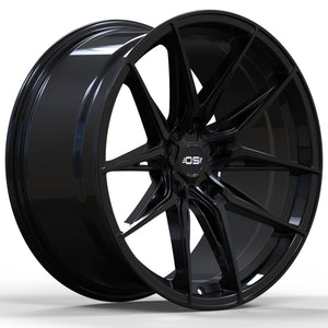 OS Wheels Si04 Gloss Black
