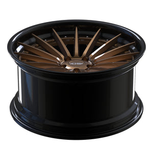 OS Forged Wheels Fi02 Bronze Black Lip