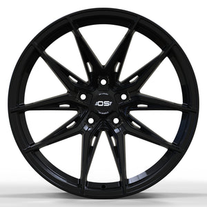 OS Wheels Si04 Gloss Black