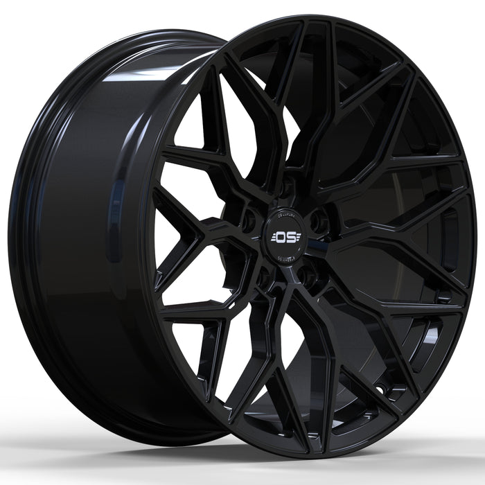 OS Wheels Si01 Gloss Black